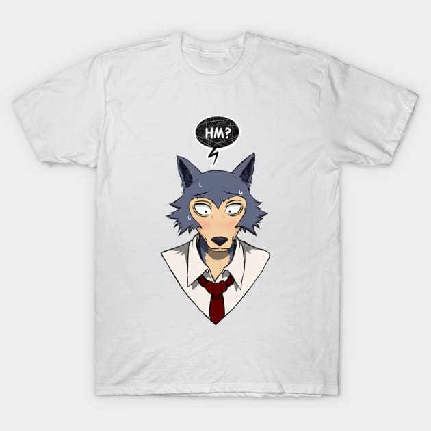 Beastars Legoshi the Wolf, Anime T-Shirt by RONSHOP